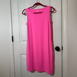 Vibrant Pink Lulu B Sleeveless Dress